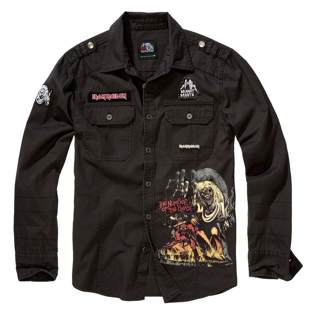 Brandit Herren Irm Luis Shirt Hemd
