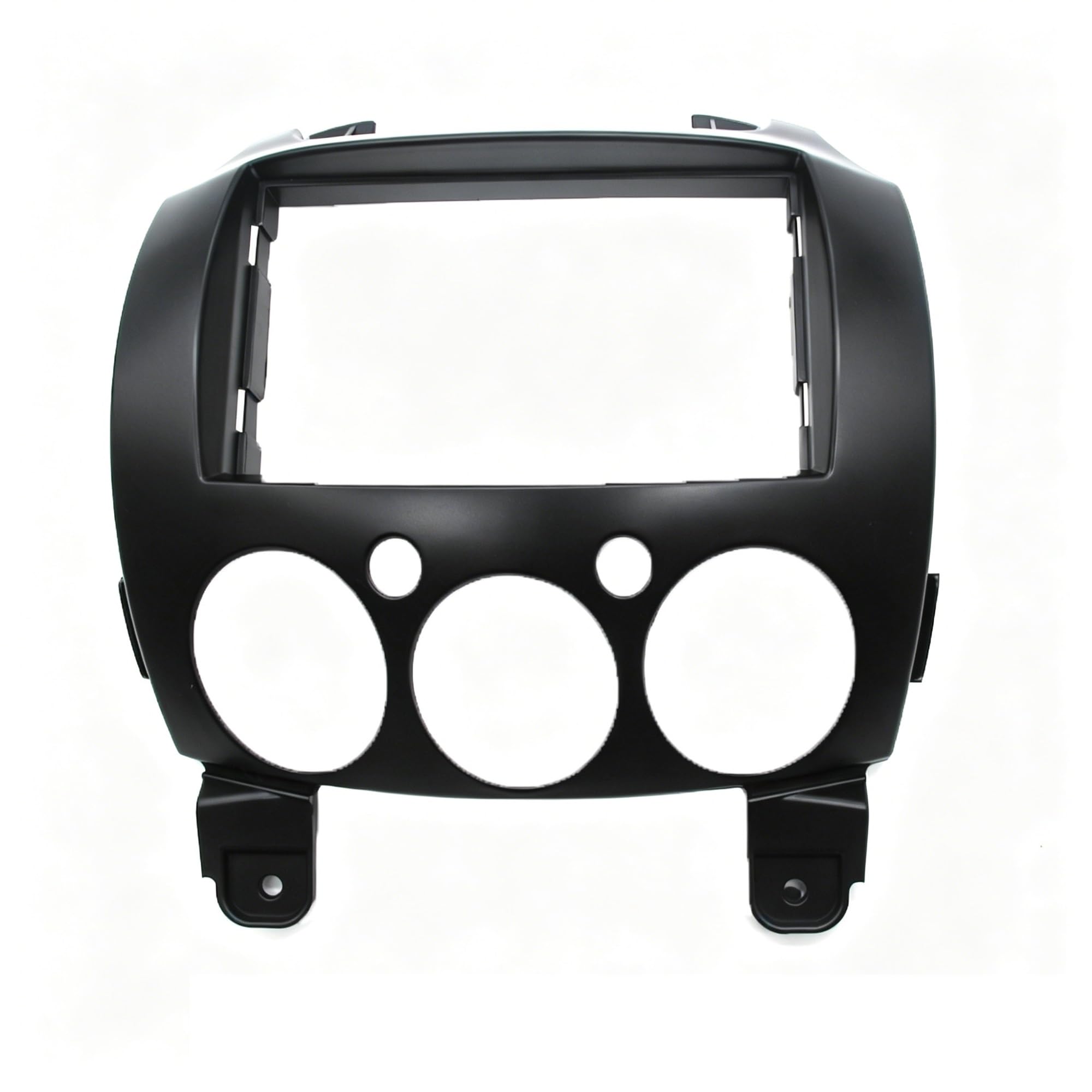2-Din-Autoradio-Rahmen Player Gehäuse Rahmen Kopf Einheit 2Din Stereo Dashboard Abdeckung Panel 7 Zoll Auto Radio Fascia Für Mazda 2 2007 2008-2013