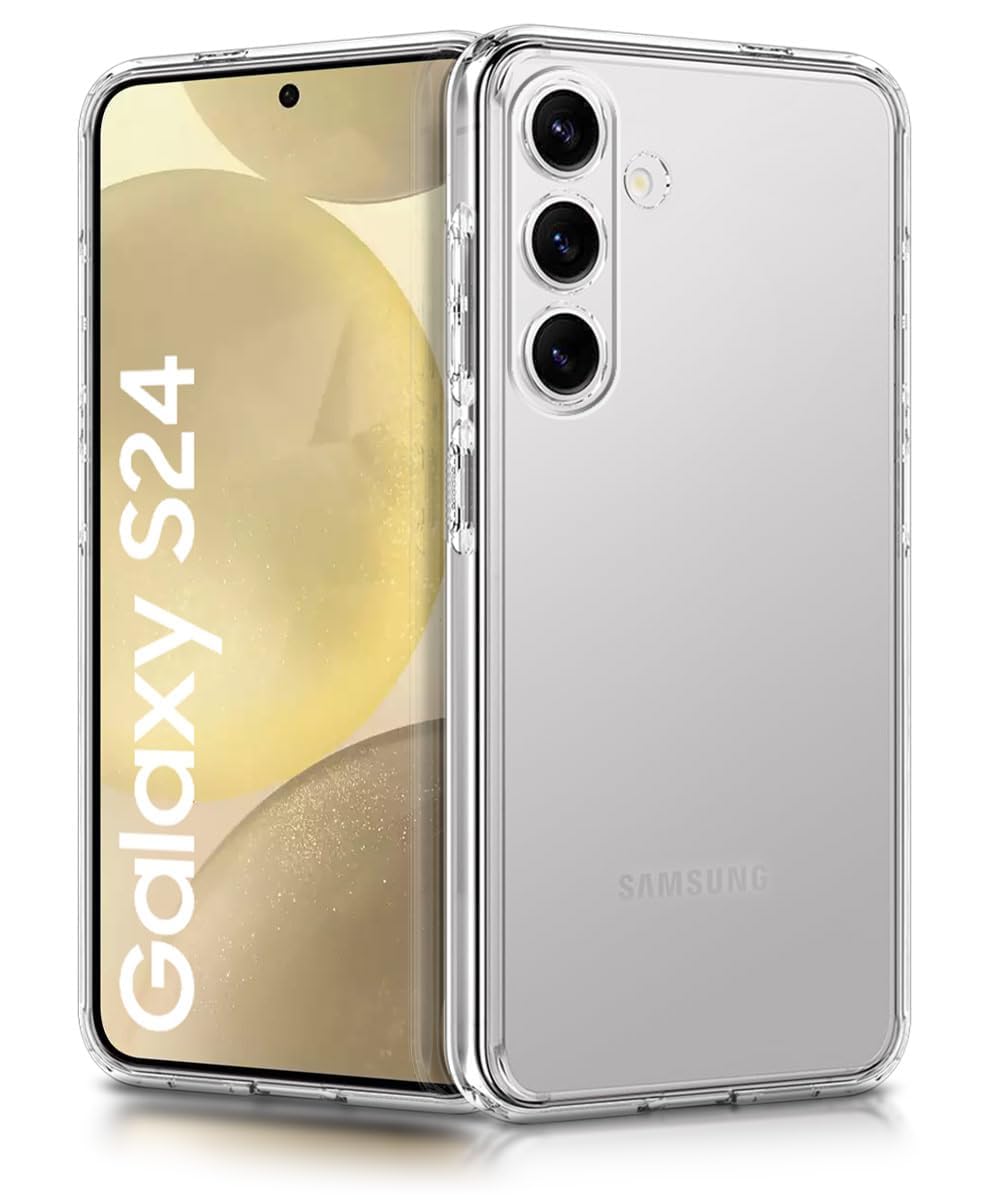 Amazon Brand- Solimo Basic Case for Samsung Galaxy S24 5G (Silicone_Transparent) (B0D39CVFXV) Amazon Price History, Amazon Price Tracker