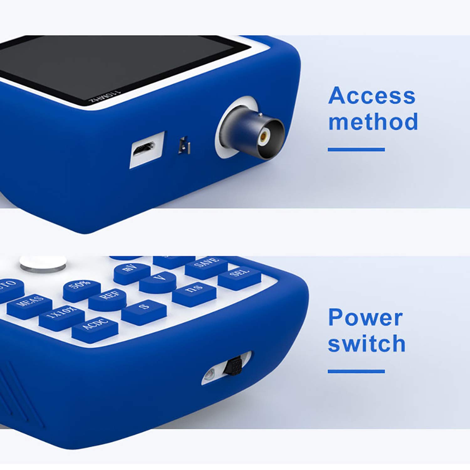 Oscilloscopio Tascabile BSIDE OT3 - Portatile Da 10MHz, Display 3.2 Pollici, Ideale Per Diagnostica Auto Ed Elettronica - Foto 5