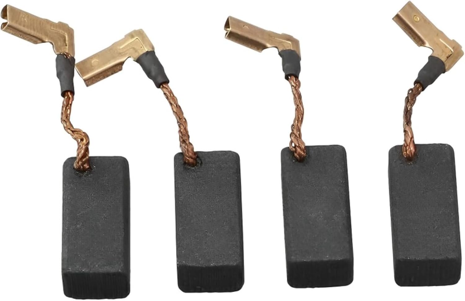 4-Pack Carbon Brush Motor Replacement Part, Compatible with DeWalt DWE4120 & DWE4011 Angle Grinder and N097696, High-Performance Brush Set for DIY and Professional Use