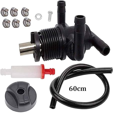 3-Way Fuel Shut Off Valve Petcock For Polaris Sportsman 500 325 335 400 - Foto 4