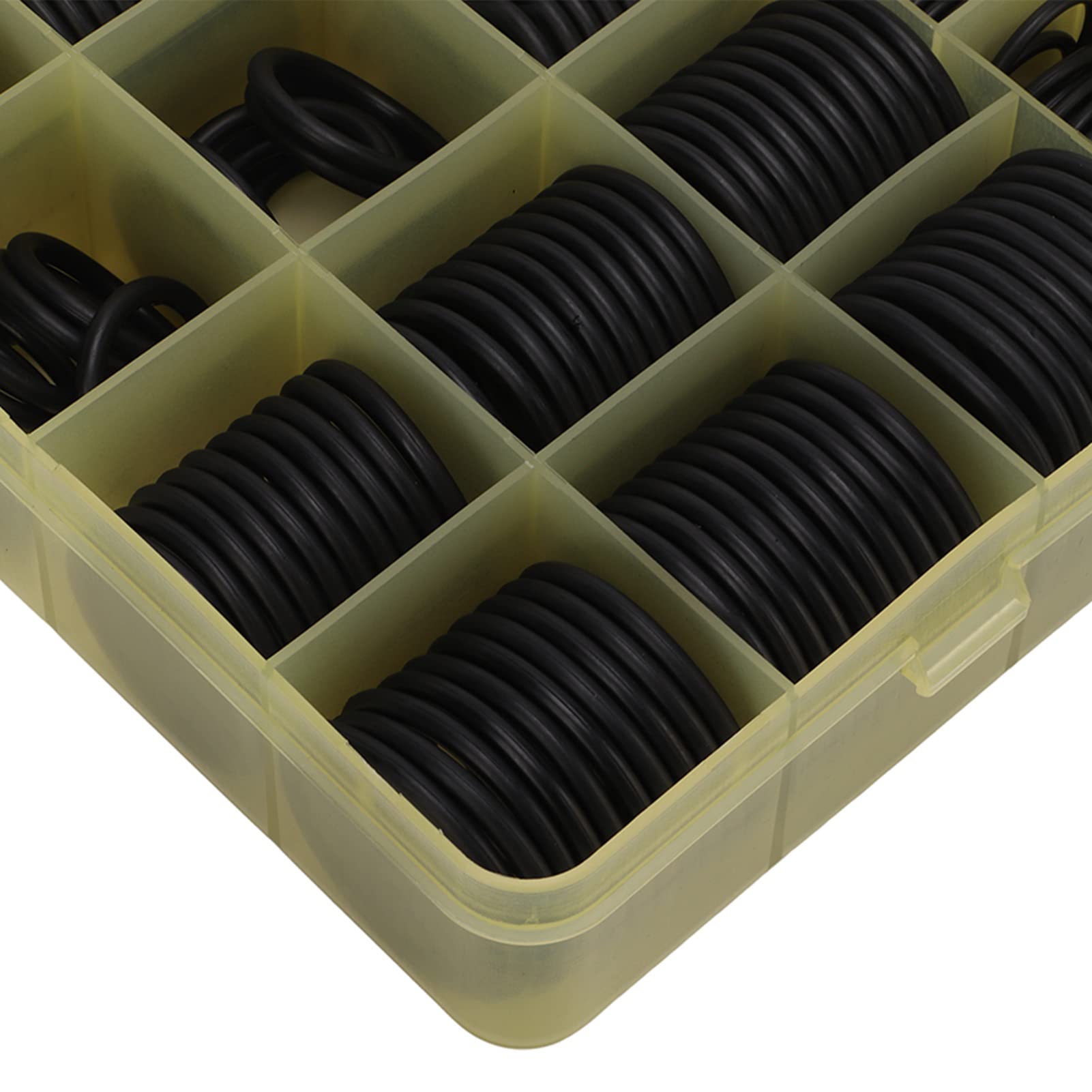 Kit guarnizioni O-ring universali 444 pezzi Assortimento O-ring in gomma di alta qualità per manutenzione idraulica pneumatica dell'escavatore Kato HD