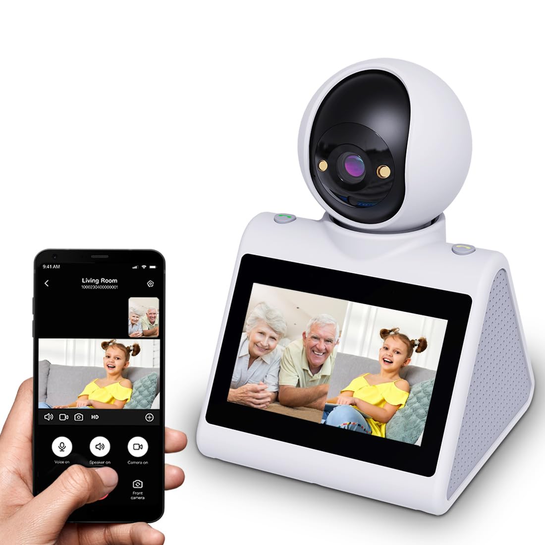 7 Best Video Check-In Security Cameras (for Senior Caregivers) 27 SIYZHOP Video Call Camera