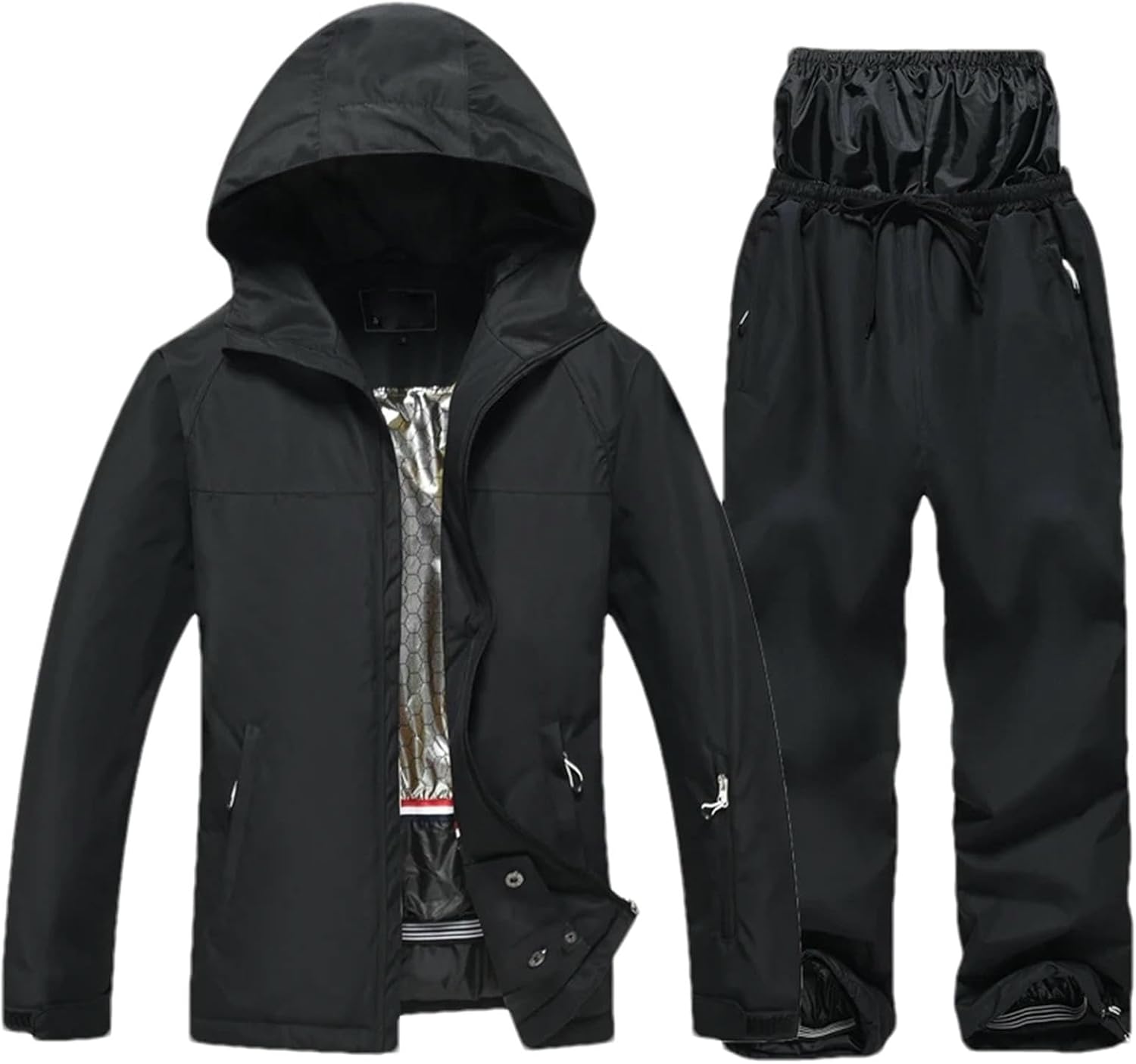 Men Snow Suit Wear Waterproof Winter Trousers Skiing Snowboard Overalls Winter Clothing Jacket Pant