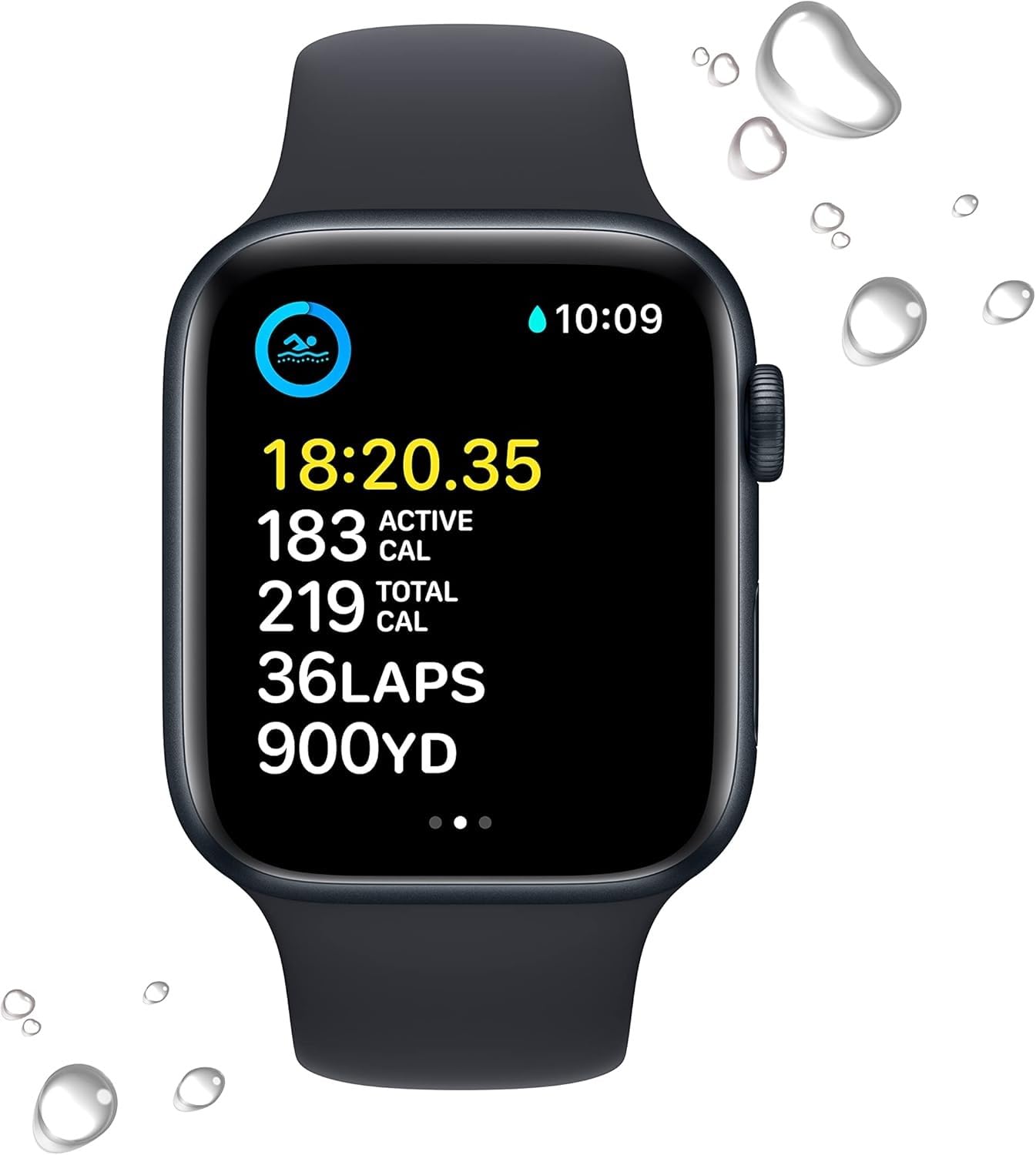 Amazon.com: Apple Watch SE (2nd Gen) (GPS, 44mm) - Midnight 