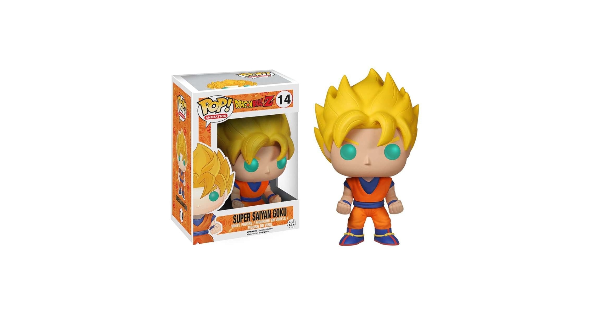 特撮 Dragonball Z Funko Pop! Anime Super Saiyan Goku Figure d2ldlup Amazon.com: Funko Pop Anime: Dragonball Z Super Saiyan Goku