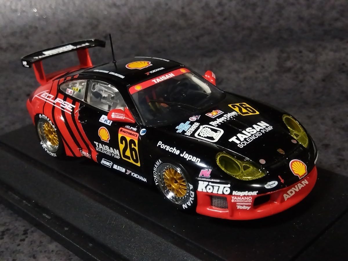 ミニカー TAISAN PORSCHE 911 GT3R 2000 #26 Amazon | エブロ 1/43 ミニカー 911 GT3R チーム タイサン 2000年 JGTC