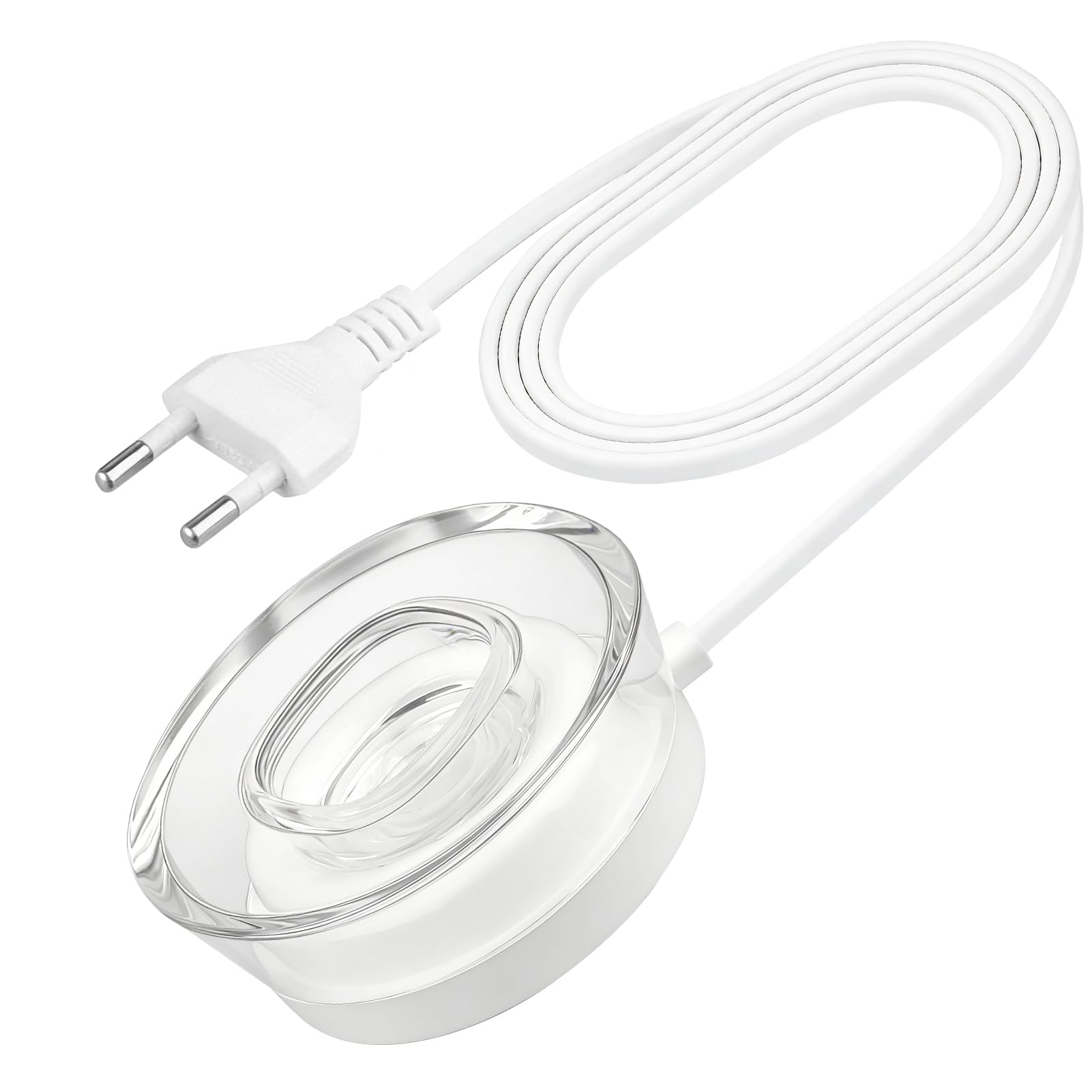 Cargador de Cepillo de Dientes Eléctrico Compatible con Phlips Sonicare HX9900, HX9300 Series | HX9903, HX9911, HX9954, HX9352, HX9362 | Base de Carga Inductiva, Portátil e Impermeable (Blanco)