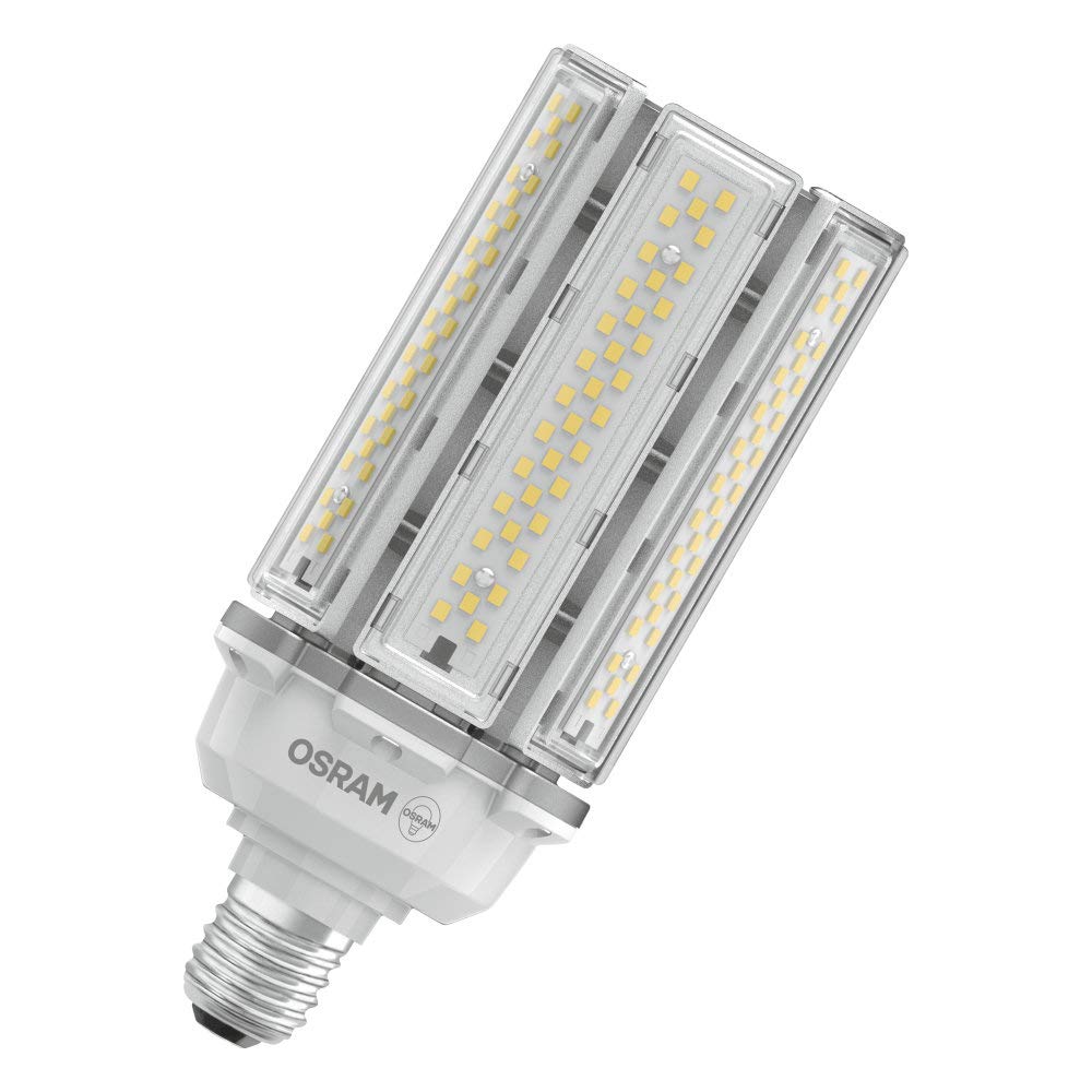 OSRAM HQL LED PRO Bombilla LED, Casquillo E40, 2700 K, 46 W, Equivalente a 125 W N,Aro, Blanco cálido