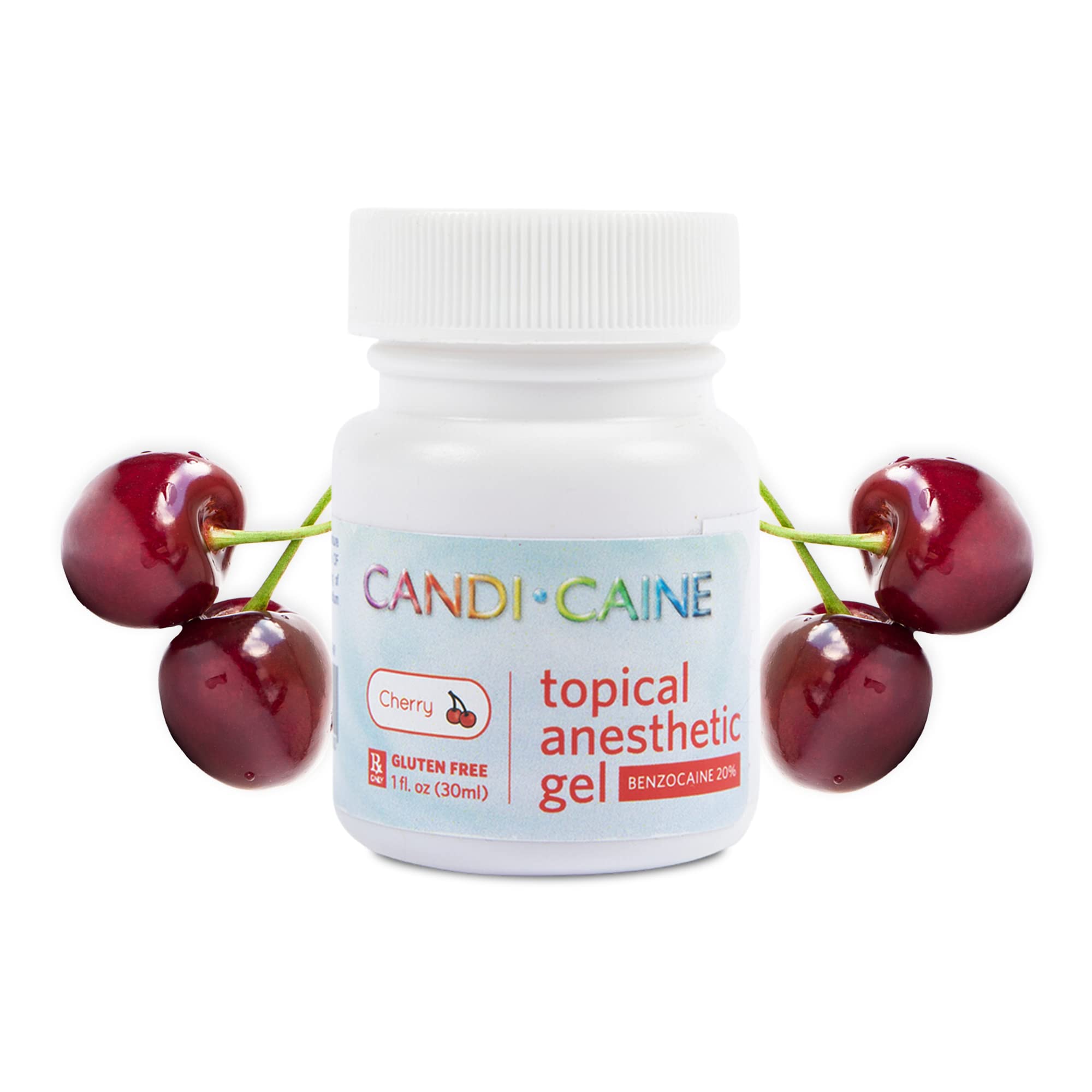 Dynamic Dental Candi Caine, Topical Anesthetic Gel, 1 oz, Cherry Flavor