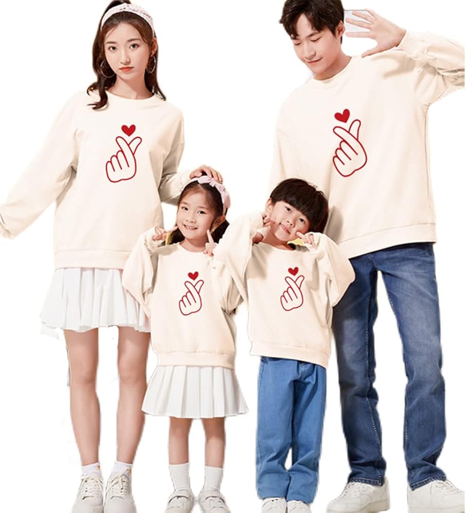ジュタオピン 親子ペアルック 赤ちゃん パーカー 母 の 日 22 プレゼント 親子コーデ 春 秋 親子 お揃い 服 ペア トレーナー 子ども服 長袖 ペアルック 兄弟 お揃い服 家族 出産祝い 記念日プレゼント 注目ブランド