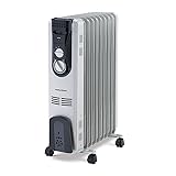 Morphy Richards OFR Room Heater, 09 Fin 2000 Watts Oil Filled Room Heater , ISI Approved (OFR 9 Grey) OFR 9 Fin