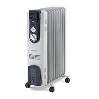 Morphy Richards MR OFR 9/900+ Grey Pedestal Oil filled Room Heater