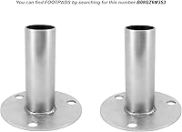 Vista 7 de GoodsZone - Kit de accesorios para toldo de 1-3/8" pulgadas, para techo inclinado, cochera, cenador, inclinable a cobertizo, conectores para marco