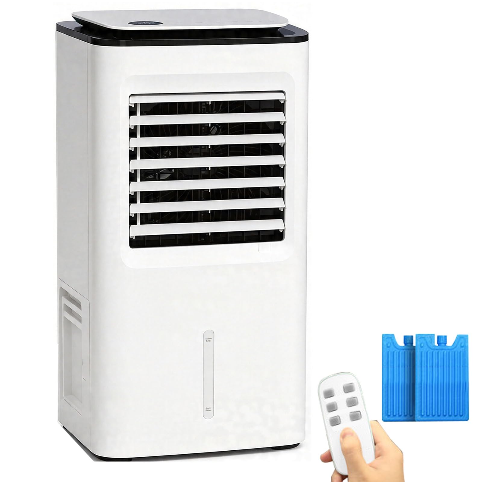 Evaporative Air Cooler, 4Gal Water Tank, 65W Efficient Cooling System