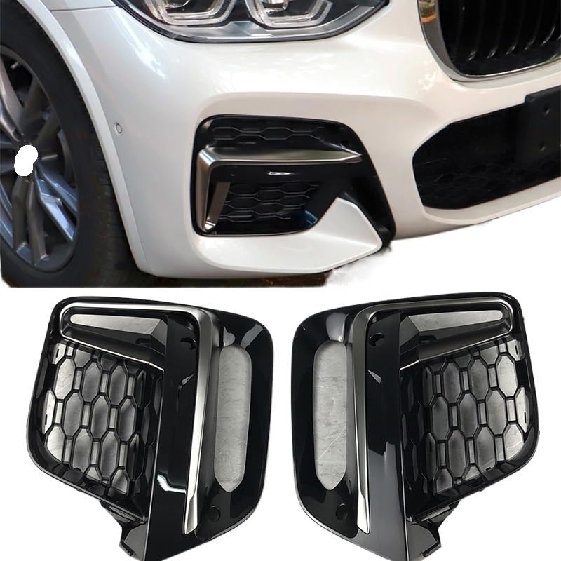 Couvercle phare antibrouillard et grille calandre avant X3 G01 X4 G02