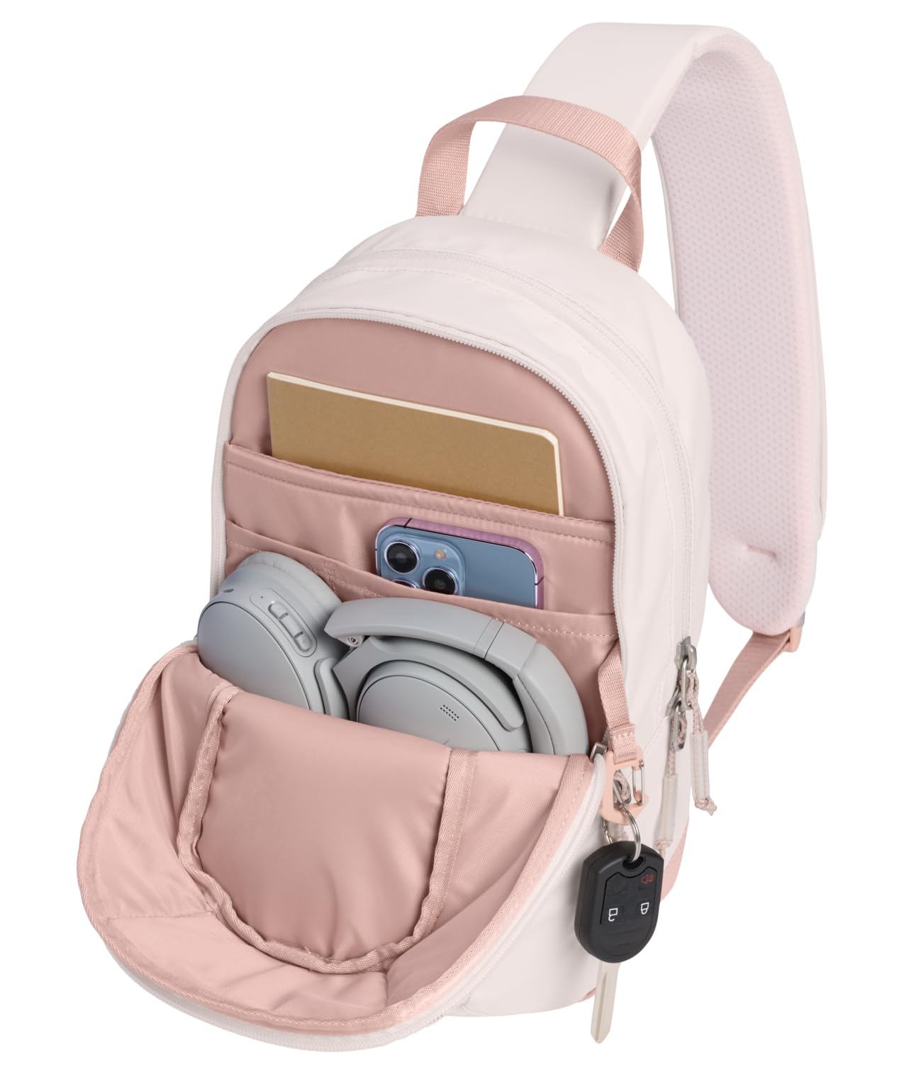 Stanley Rose Quartz Pink Vitalize Crossbody Sling Bag & Adjustable Strap - New Amazon.com : STANLEY Vitalize Crossbody Bag | Hydration  main image 2