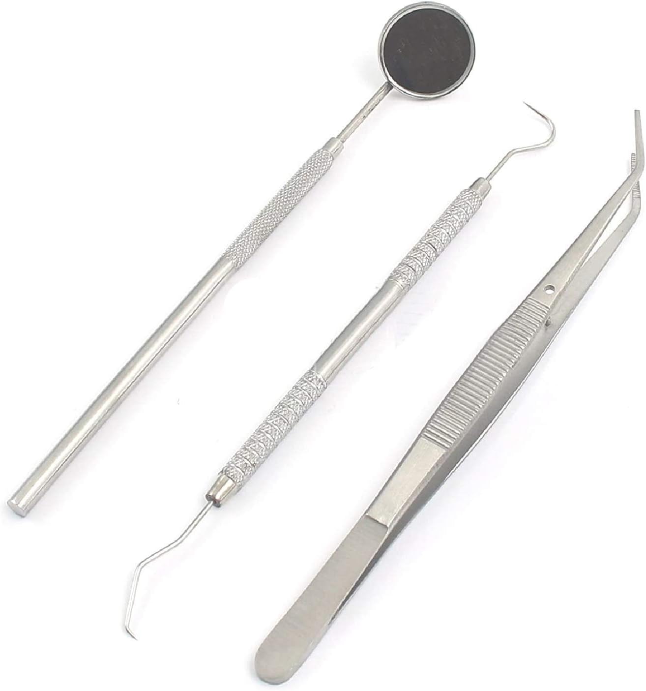 PRECISE CANADA New German Grade Basic Dental Instruments Set Mouth Mirror, Explorer