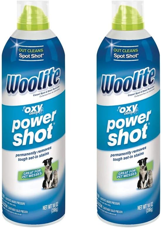 Woolite Oxy Deep Power Shot Fresh Scent Carpet Cleaner 14