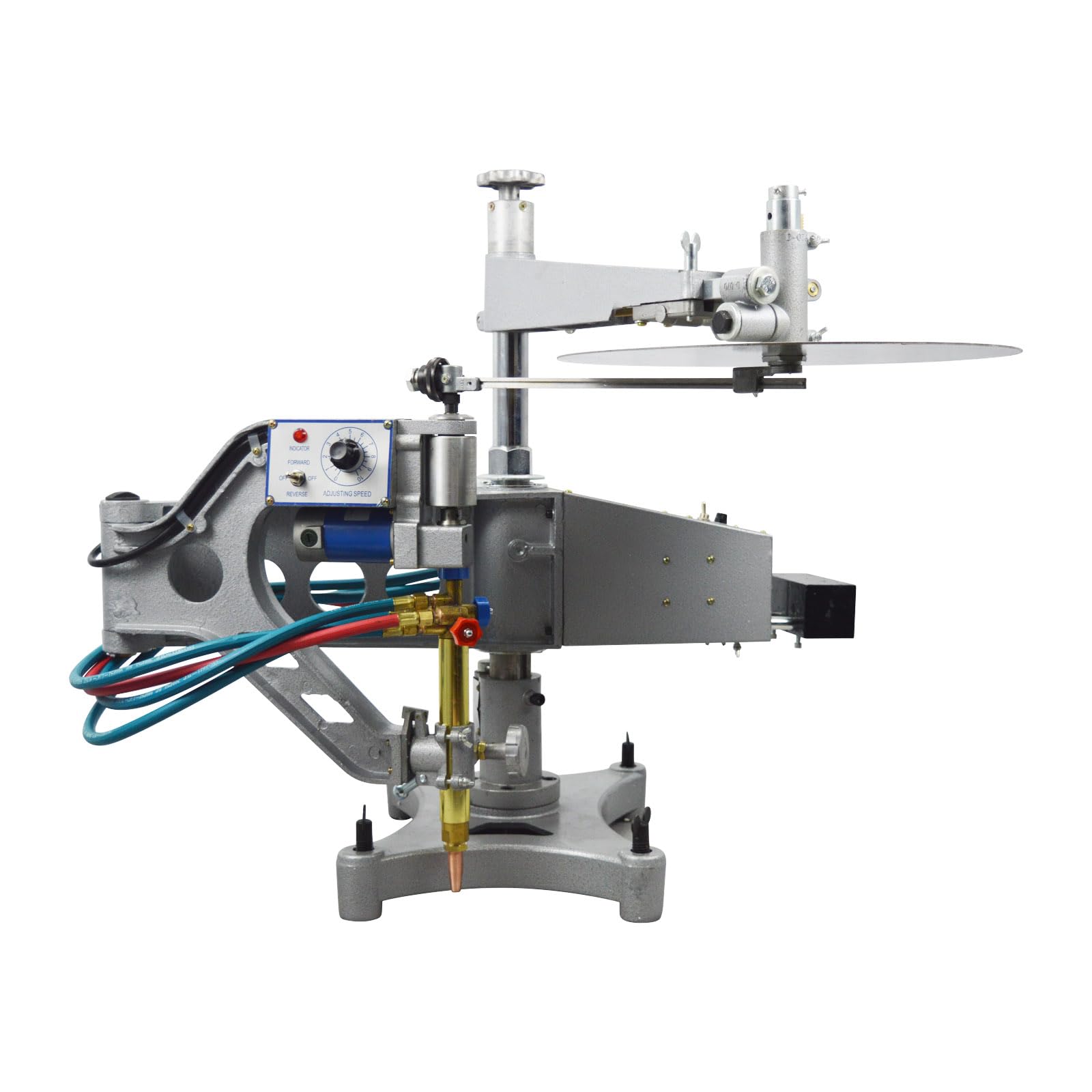 HQHAOTWU CG2-150 Profiling Gas Cutting Machine, Track Burner Cutting Machine, 110V Portable Gas Cutting Machine