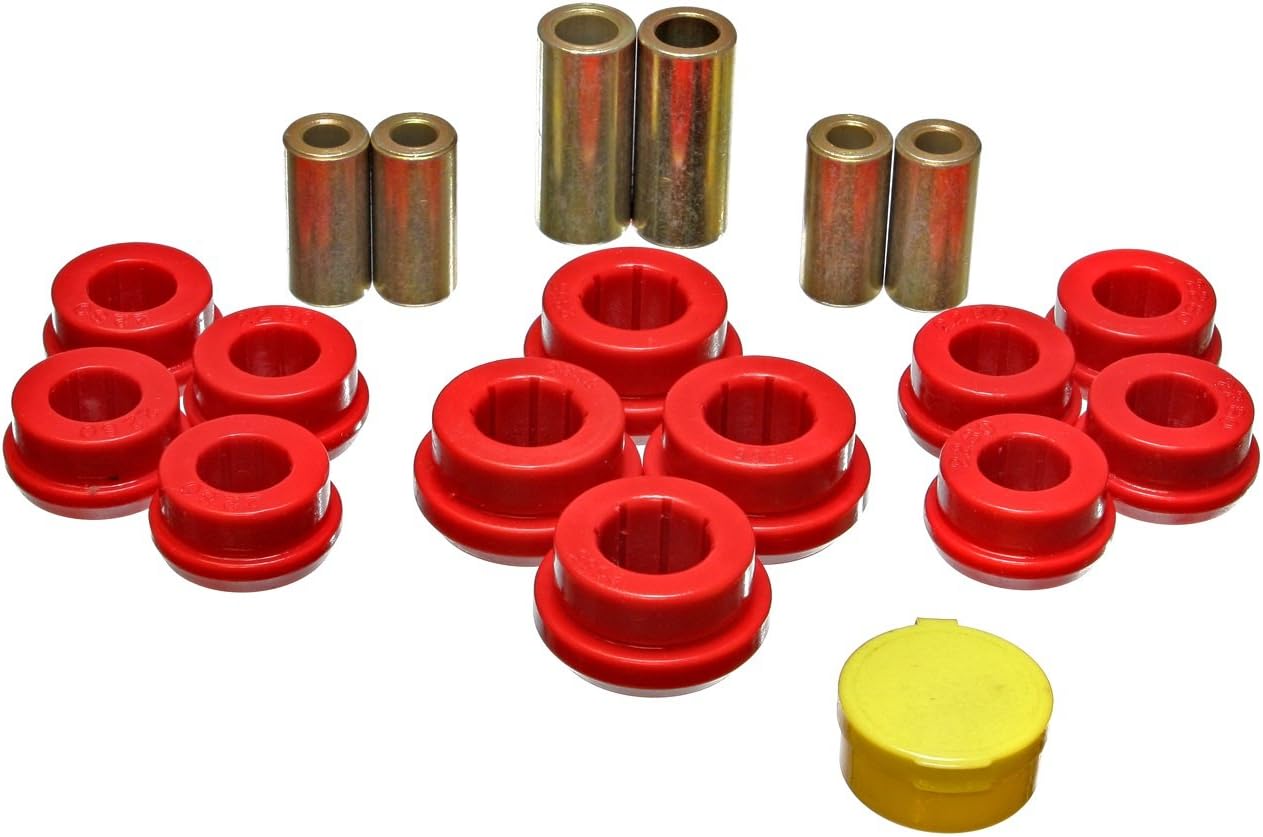Energy Suspension 16.3112R Rear Control Arm Bushing Set for Honda