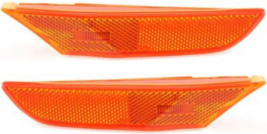 CarLights360 For Infiniti G35 Sedan 2003-2006 Front Side Marker Light Assembly Driver Side DOT Certified | IN2550108 | 26185-AL520