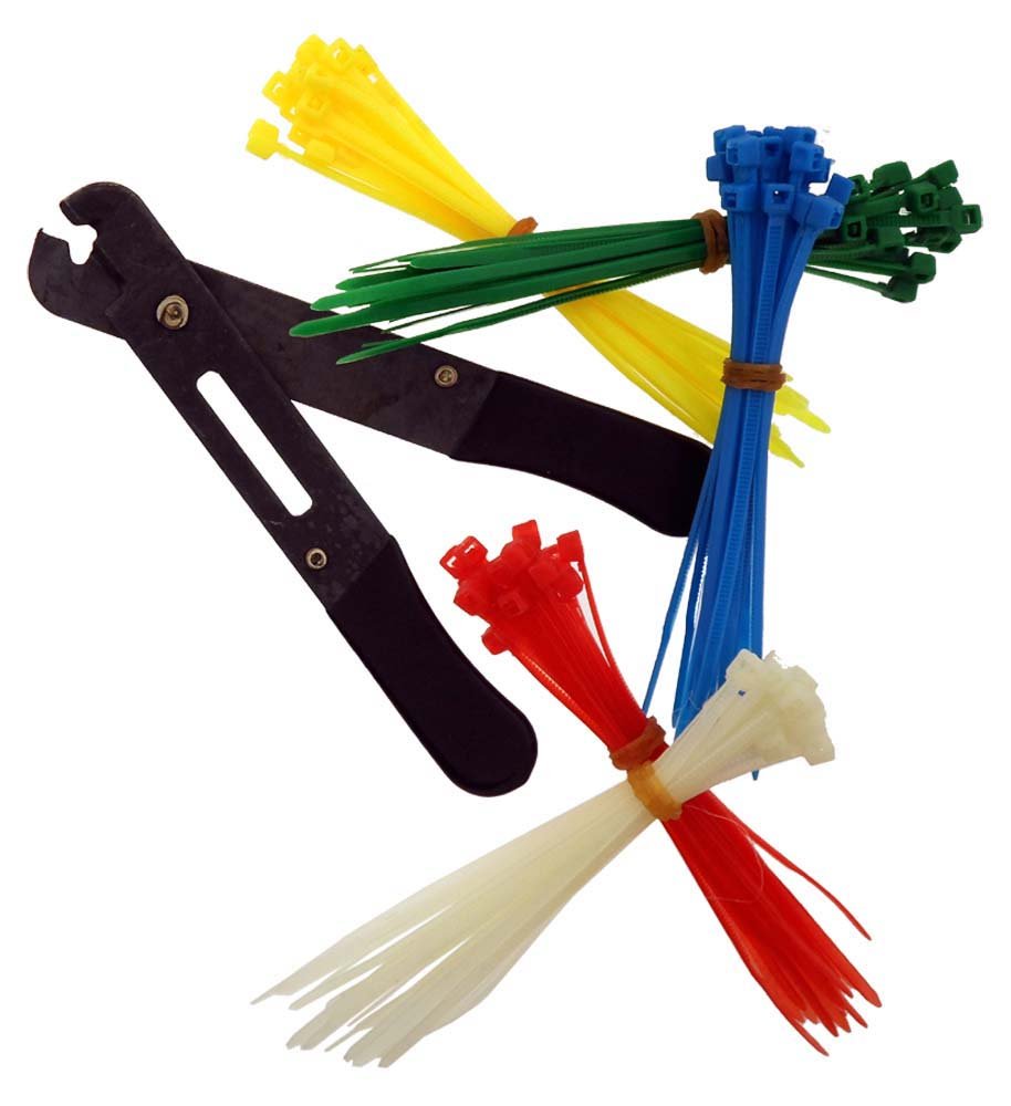 ARTESIA TOOL Precision Cable Tie Cutter Set | Flush Cutting Design | Includes 4 Colors of 4