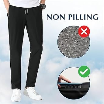 Mens Pants, Unisex Ultra Stretch Quick Drying Pants, Casual Stretch Pant for Mens
