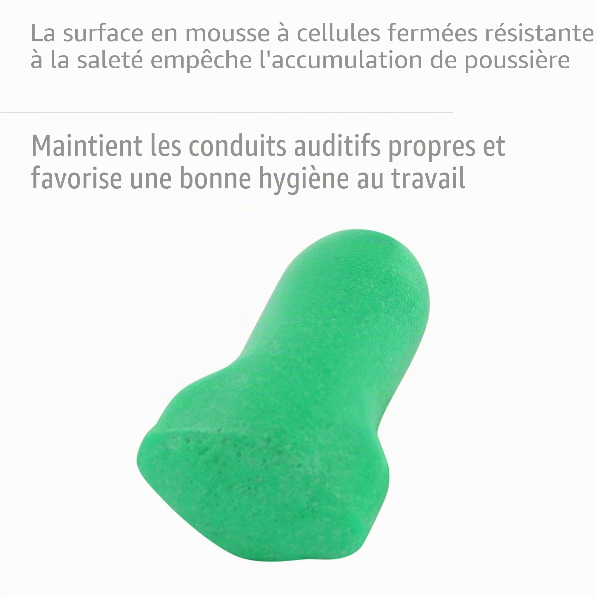 Howard Leight by Honeywell LPF-1 Max Lite Single-Use Earplugs, Cordless, 30NRR, Green - Includes 200 pairs of earplugs. by Honeywell