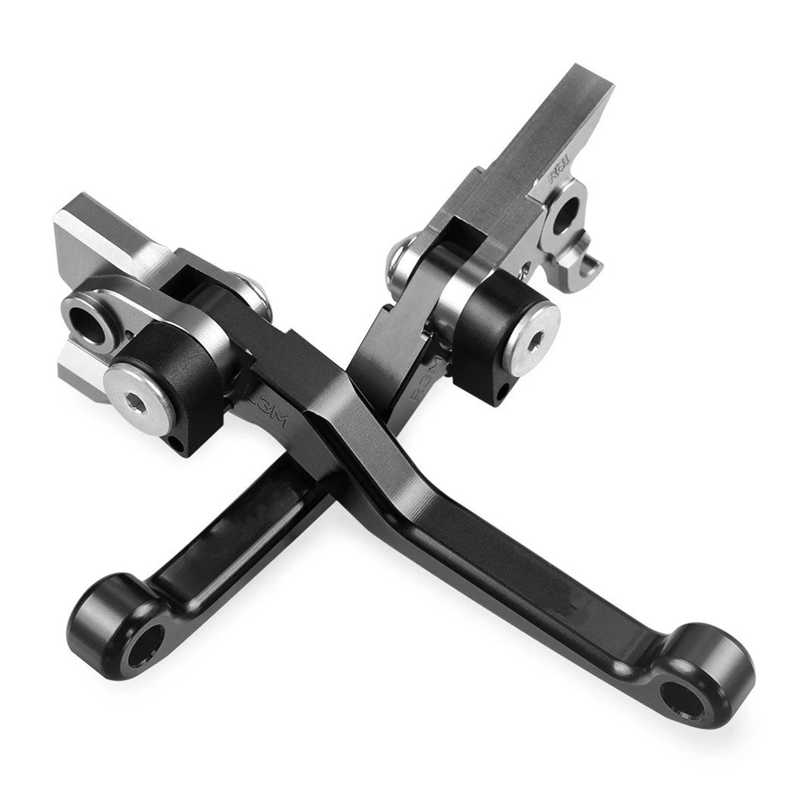 Pbsuem B Motorcycle Lever Lades For 450Exc For 450 For Exc 2007-2013 Pivot Rake Clutch Levers Dirt Ike Parts Racing Rakes Handle Motorcycle Rake Clutch Levers(B)