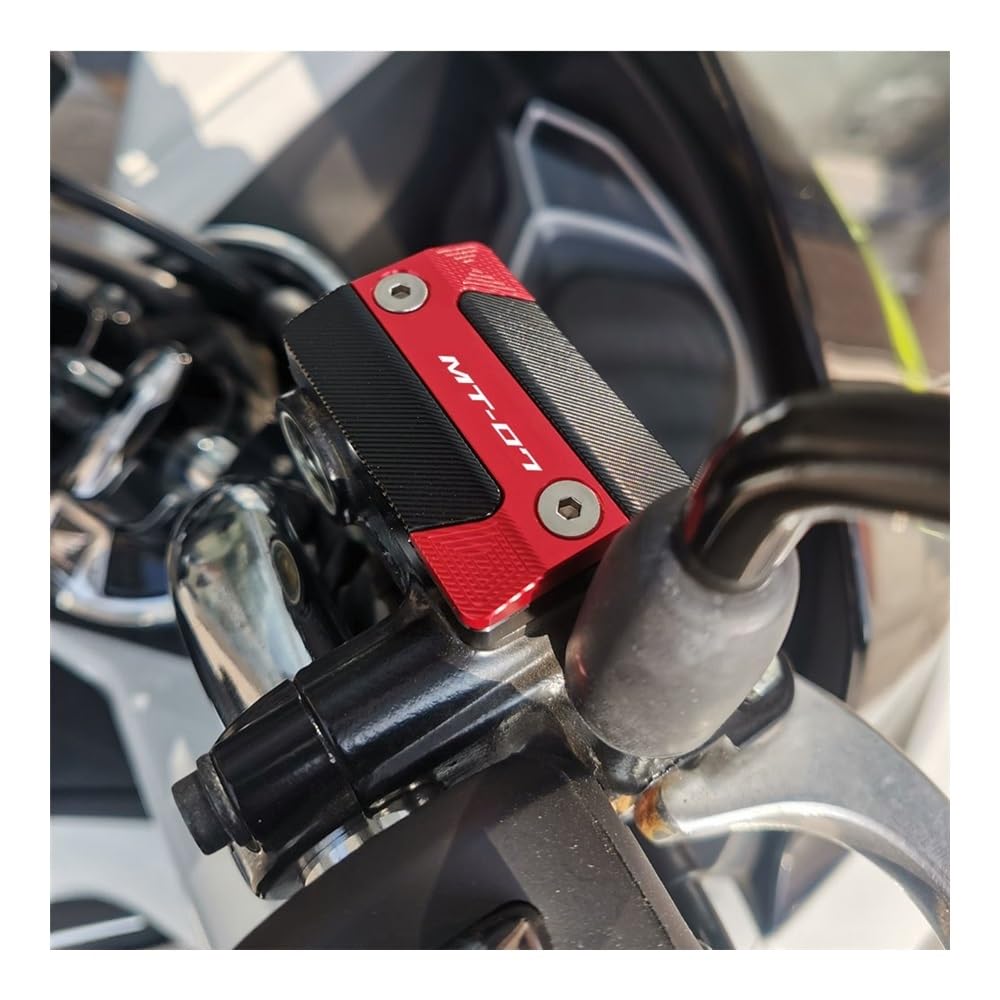 Bremsflüssigkeitsdeckel Für MT07 2021 2022 MT 07 FZ07 2014-2023 Motorrad Vorne Hinten Brems Flüssigkeit Reservoir Abdeckung Motor Öl Kappe