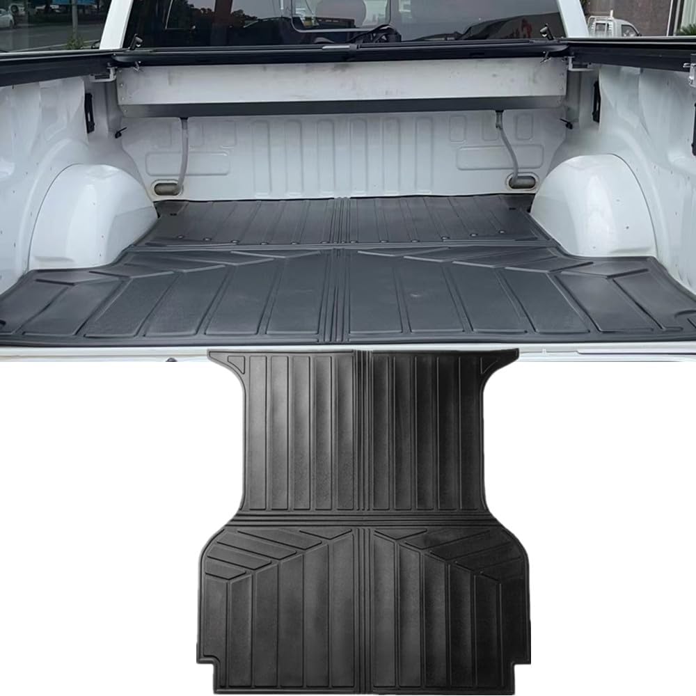 Wensdy トラックベッドマット ベッドライナー 2019-2023年フォードレンジャー クルーキャブ 荷台マット 5フィート シ