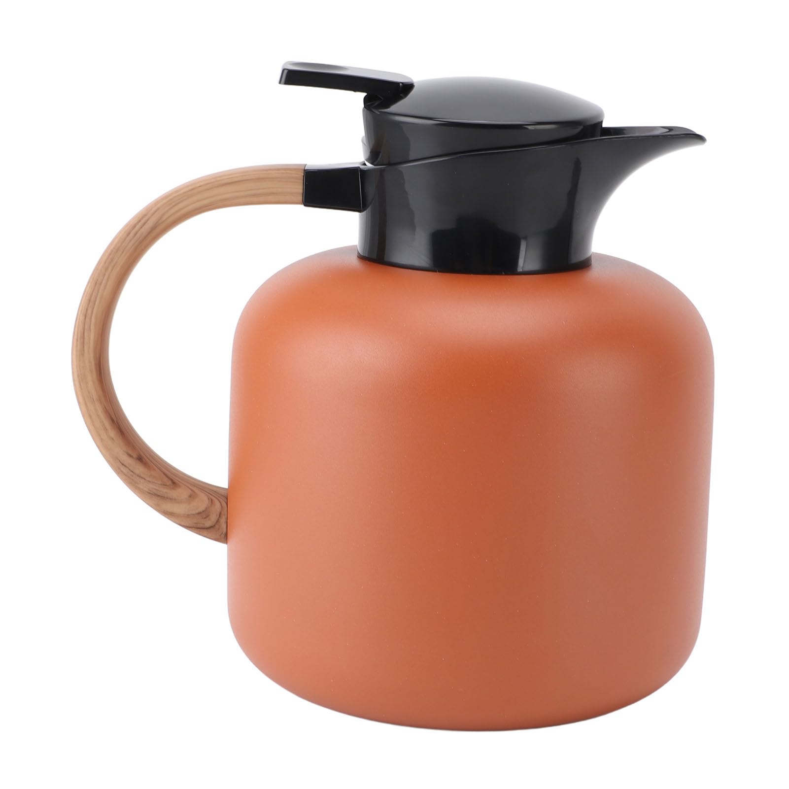 VGEBY Caraffa Termica per Caffè, Acciaio Inossidabile Coibentato, Caraffa per Caffè Sottovuoto per Bevande Calde, Capacità 2 Litri per Uso Domestico e in Ufficio