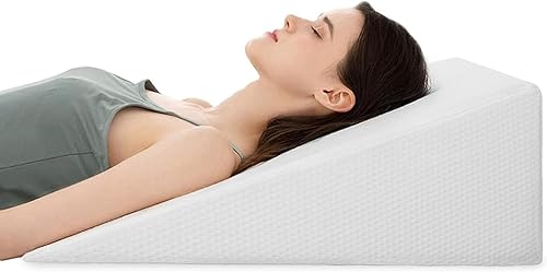Almohadas de cuña para cama y almohada de cuña para elevación de piernas y soporte de espalda, para apoyo de espalda y piernas, dolor de espalda, disponible en Yaxa Peru