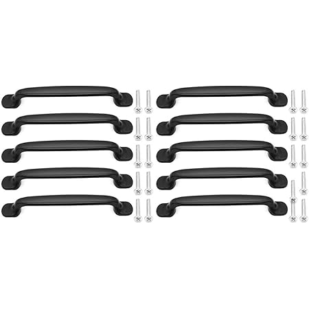 Amazon.com: Yuhtech - Tirador para puerta de armario, 10 unidades, de