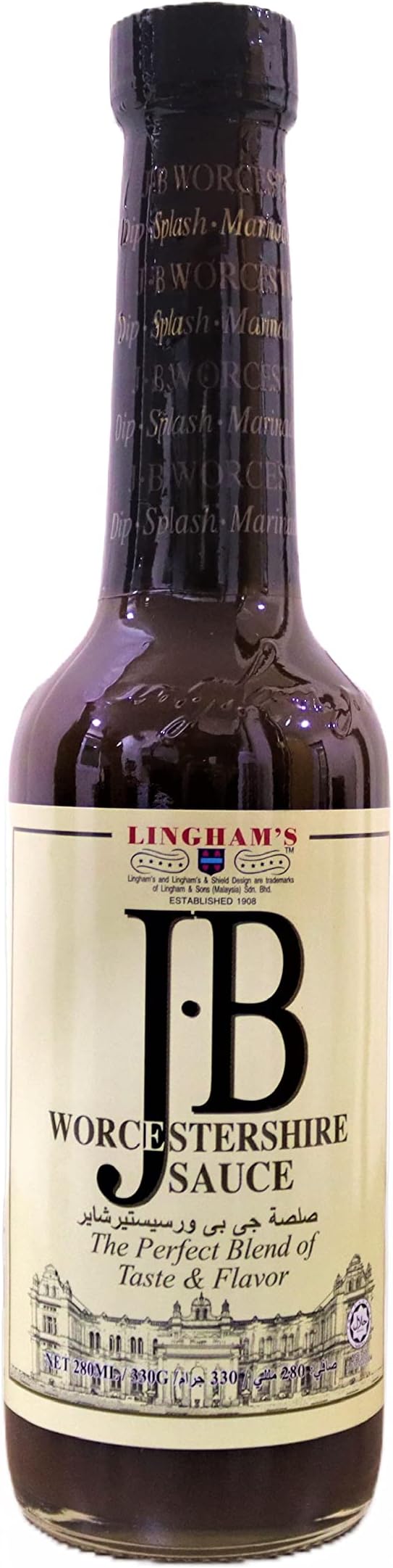 J.B WORCESTERSHIRE SAUCE 280ML