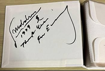 Amazon.co.jp: 貴重レア佐野元春直筆（原本）サイン入りCD
