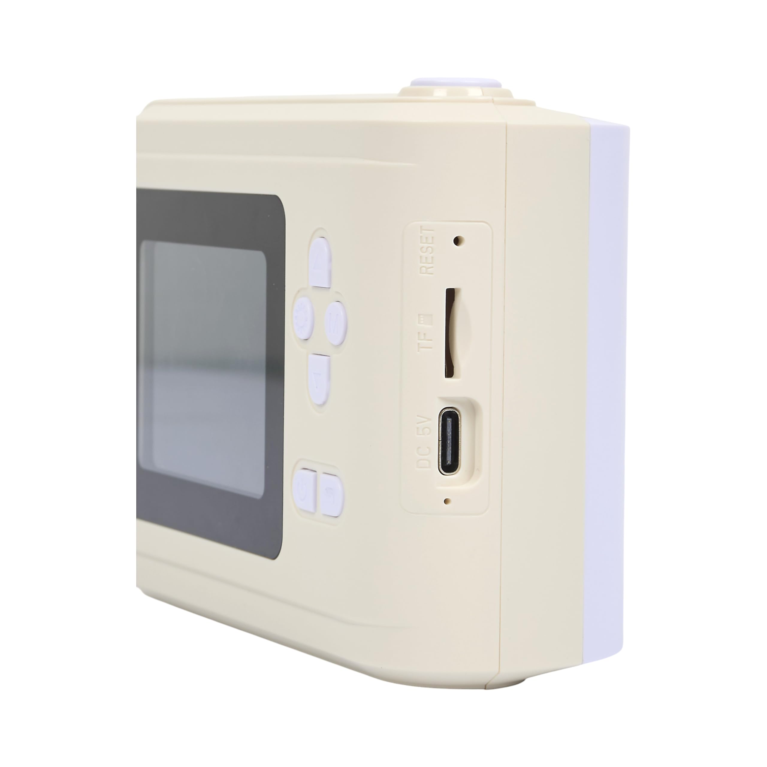 BE MIX - HT0211 - Mini Drukarka Termiczna Blinky z Wbudowaną Kamerą - Kompaktowa - Ekran LCD - Łatwa w Obsłudze - Idealna do Kreatywnych Zajęć - Czarnobiała - Zawiera 3 Rolki Papieru