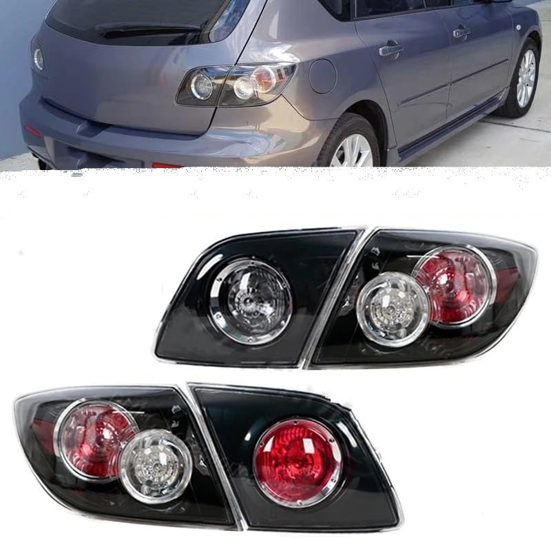 Ensemble de feux arrière Mazda 3 BK clignotant bicolore haute clarté 2004-2010