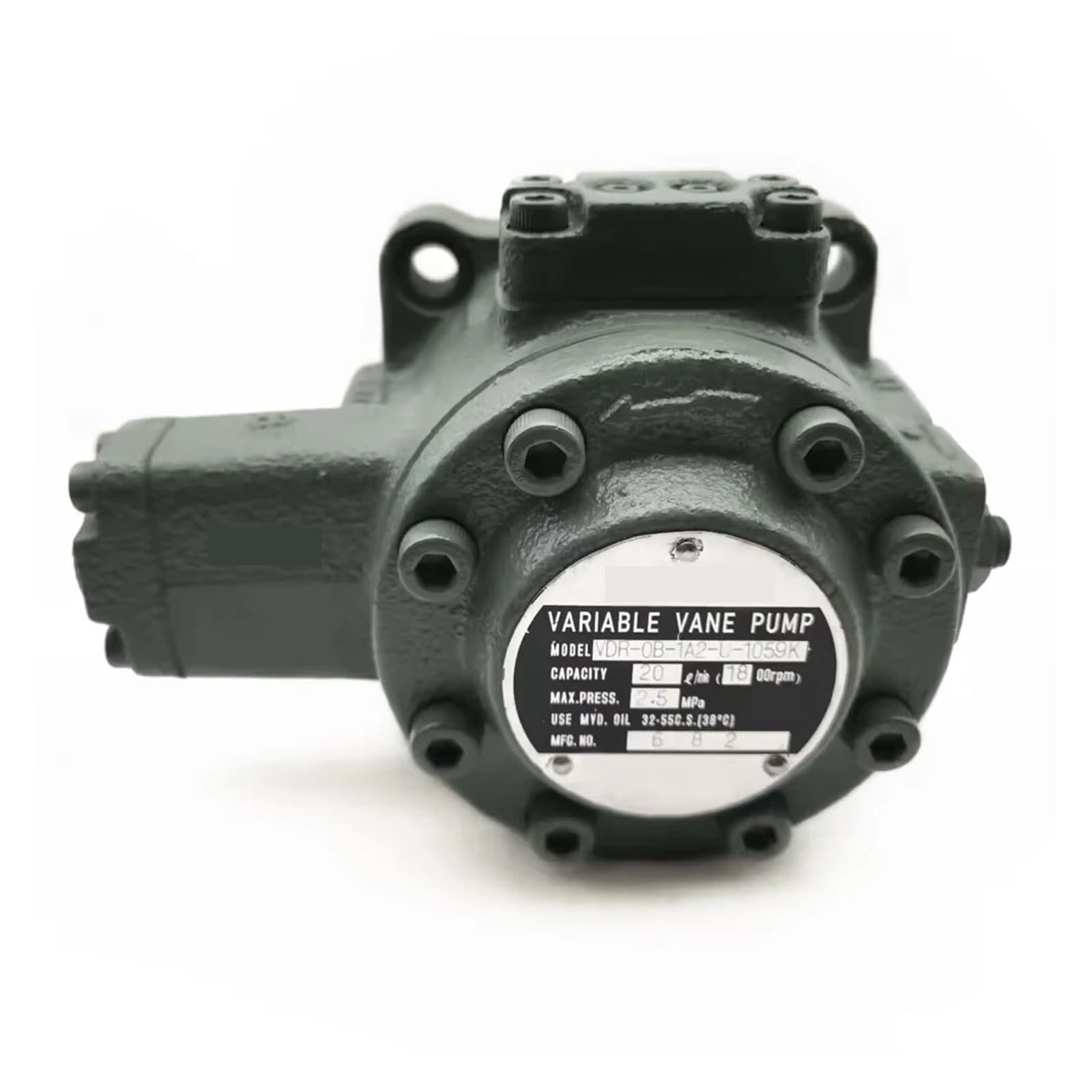 BFSYDLUJ VDR-0B Variable Vane Pump VDR-0B-1A2-U-1059K Replaced Hydraulic Vane Oil Pump