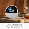 Echo Spot (2024 release) Smart alarm clock with vibrant sound + Alexa Black