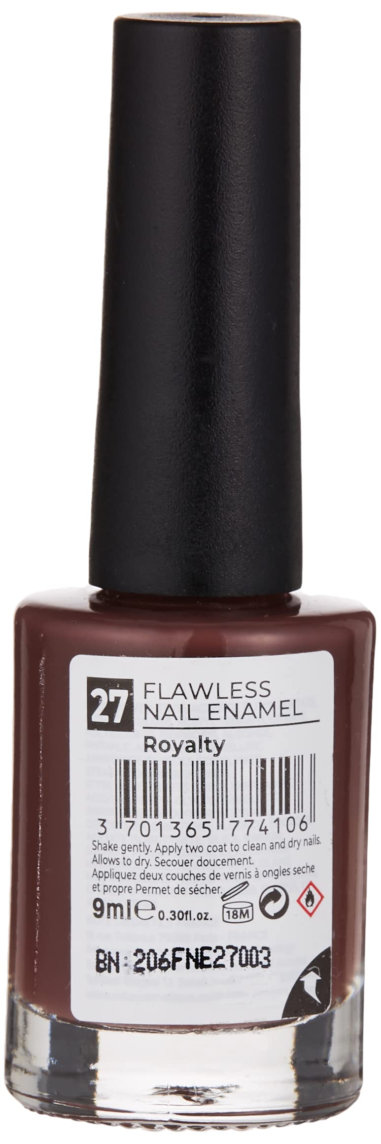 Note Nail Flawless Oje 27 Royalty, Kahverengi (2 paketi)