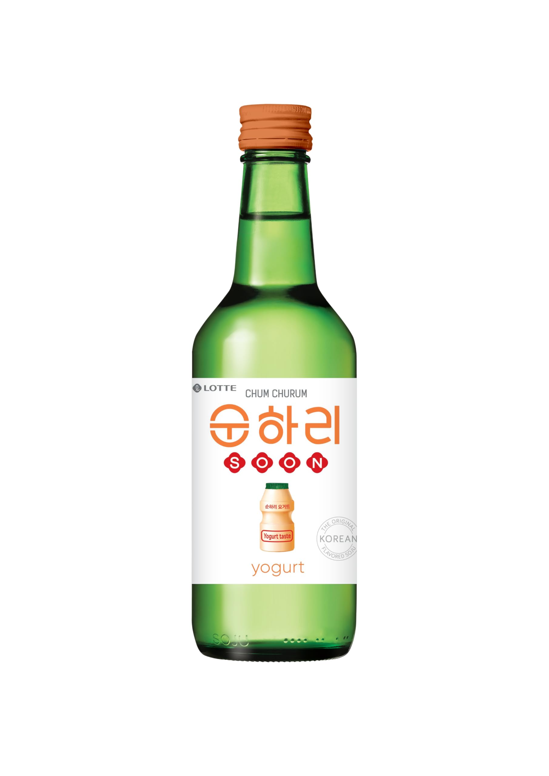 LOTTE Soju, Chum Churum Yoghurt, 12% vol - 1 x 350 ml