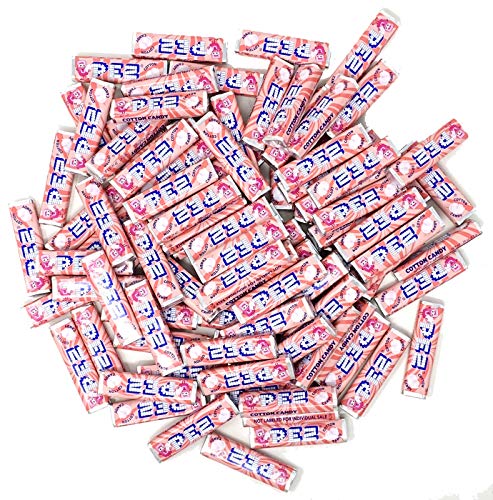 Pez Candy Cotton Candy Refills Bulk Candy â€“ PEZ Refill Candy, Pinata Candy, Bulk Candy, Easter Basket Candy (2 Pound)