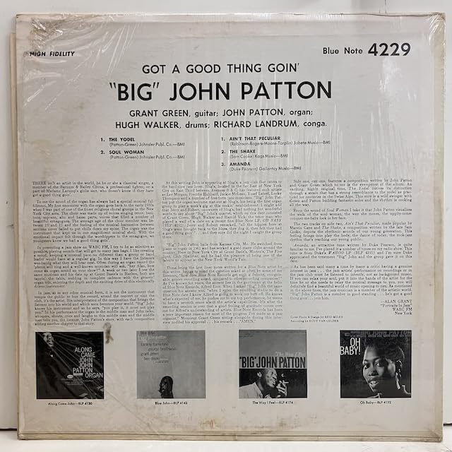 Amazon.co.jp: □ JAZZ John Patton/Got A Good Thing Goin