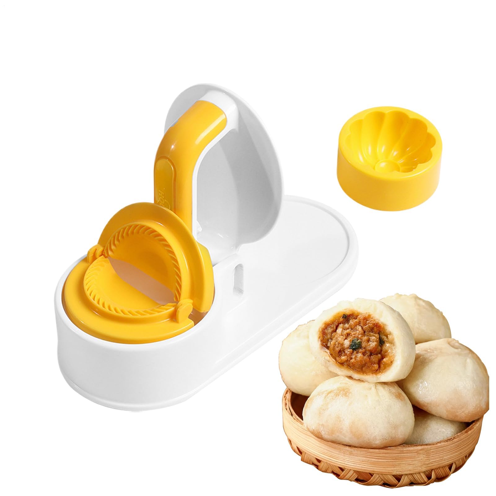Muiltvoe Empanada Maker Press, Dumpling Dough Presser, Manual Pastry Tool, Wrapping Aid, Wonton Ravioli Helper, Hand Pie Accessory, Daily Meal Gadget, Kitchen Supply
