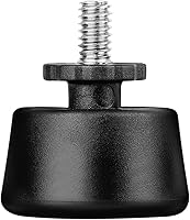 Vista 2 de VICTIV Pico de goma universal antideslizante de 1/4 de pulgada, compatible con trípode Victiv NT70 NT72, rosca de 1/4"-20 para trípodes monopies