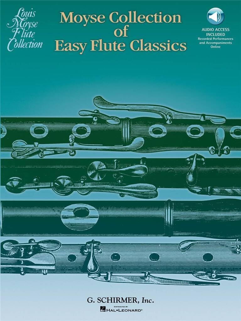 Moyse Collection of Easy Flute Classics: (Book & CD): 20 Pieces Edited by Louis Moyse
