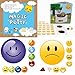 Kit d'apprentissage de la propreté avec Magic Potter + 108 autocollants supplémentaires (smileys fous + emoji pas bon).